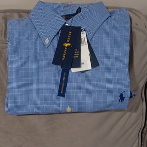 Polo Ralph lauren shirts, blue color Medium size